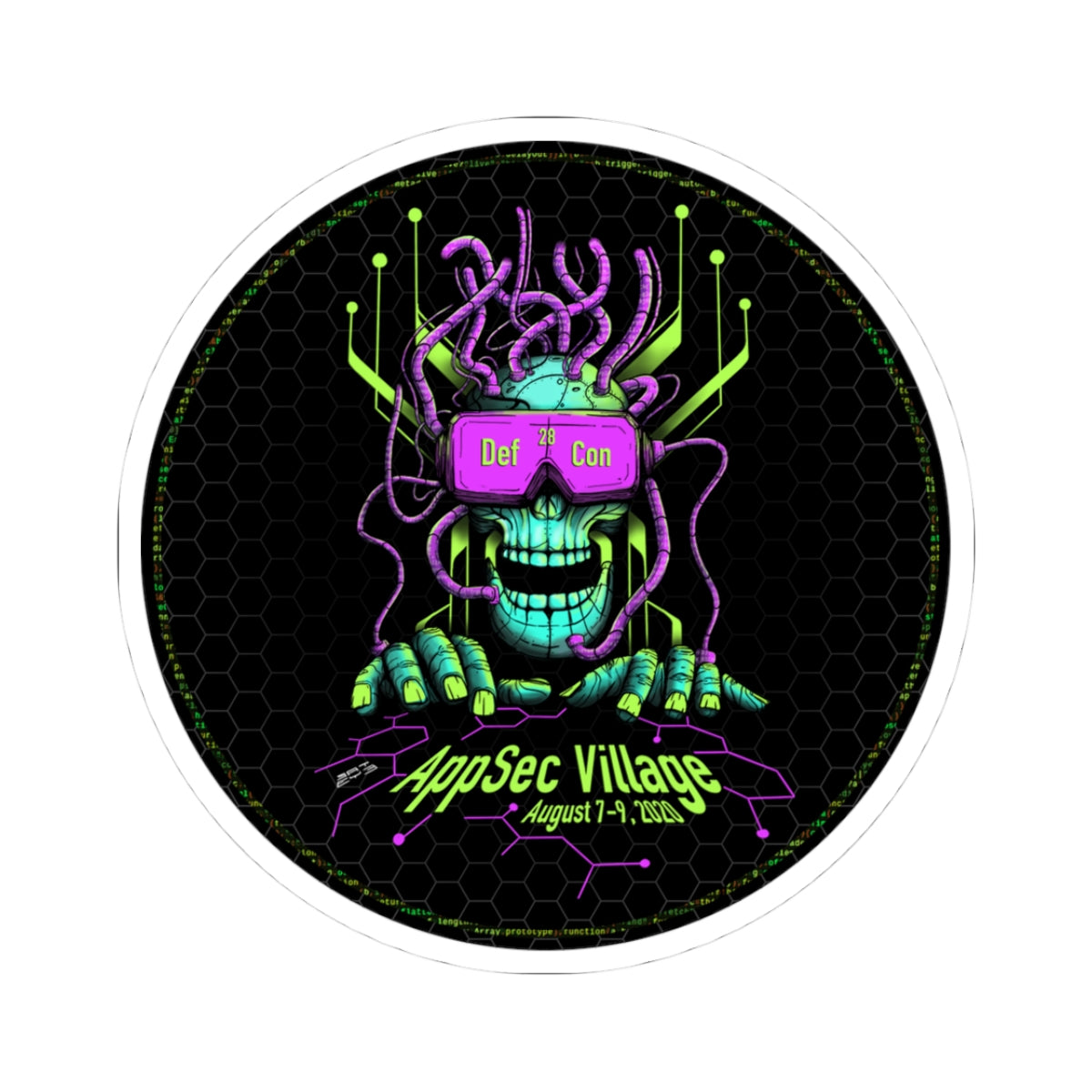 AppSec Village @ DEF CON 28 Sticker