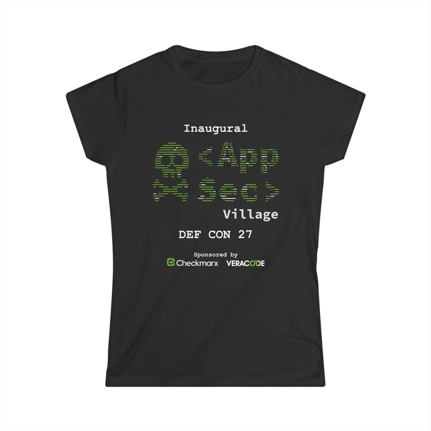 Inaugural AppSec Village @ DEF CON 27 Women's Graphic Tee