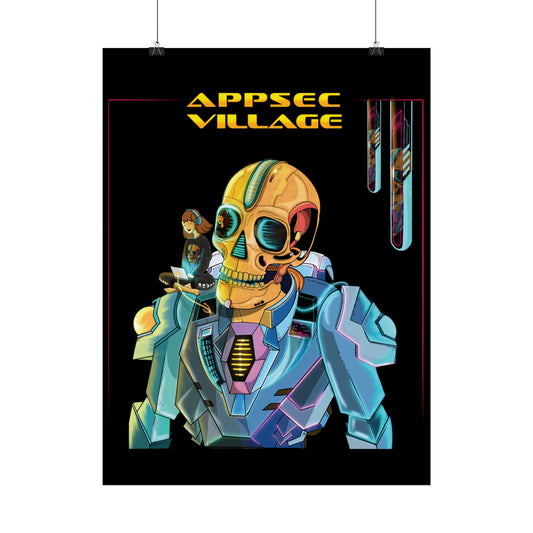 AppSec Village @ DEF CON 32 Art Poster