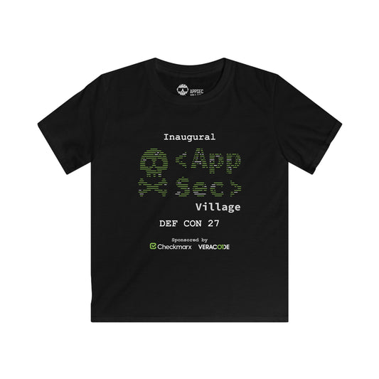 AppSec Village @ DEF CON 27 Kids Softstyle Tee