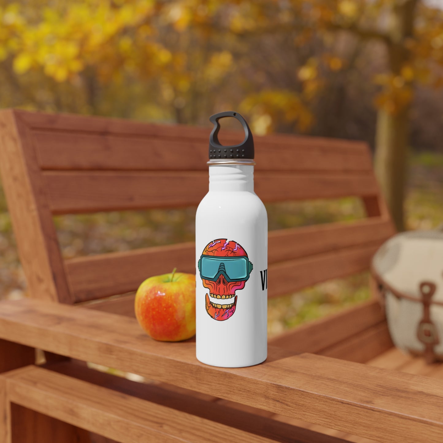 Stay Hydrated with AppSec Water Bottle, Colorful Stainless Steel Flask for Hydration, Gift for Gamers, Travel, Festivals, Outdoor Adventures