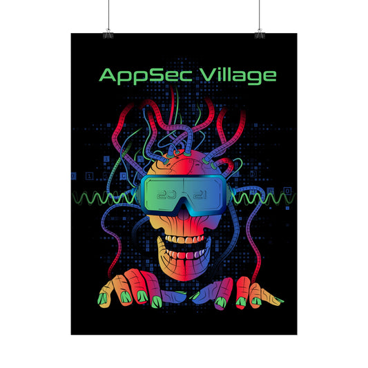 AppSec Village @ DEF CON 29 Art Poster