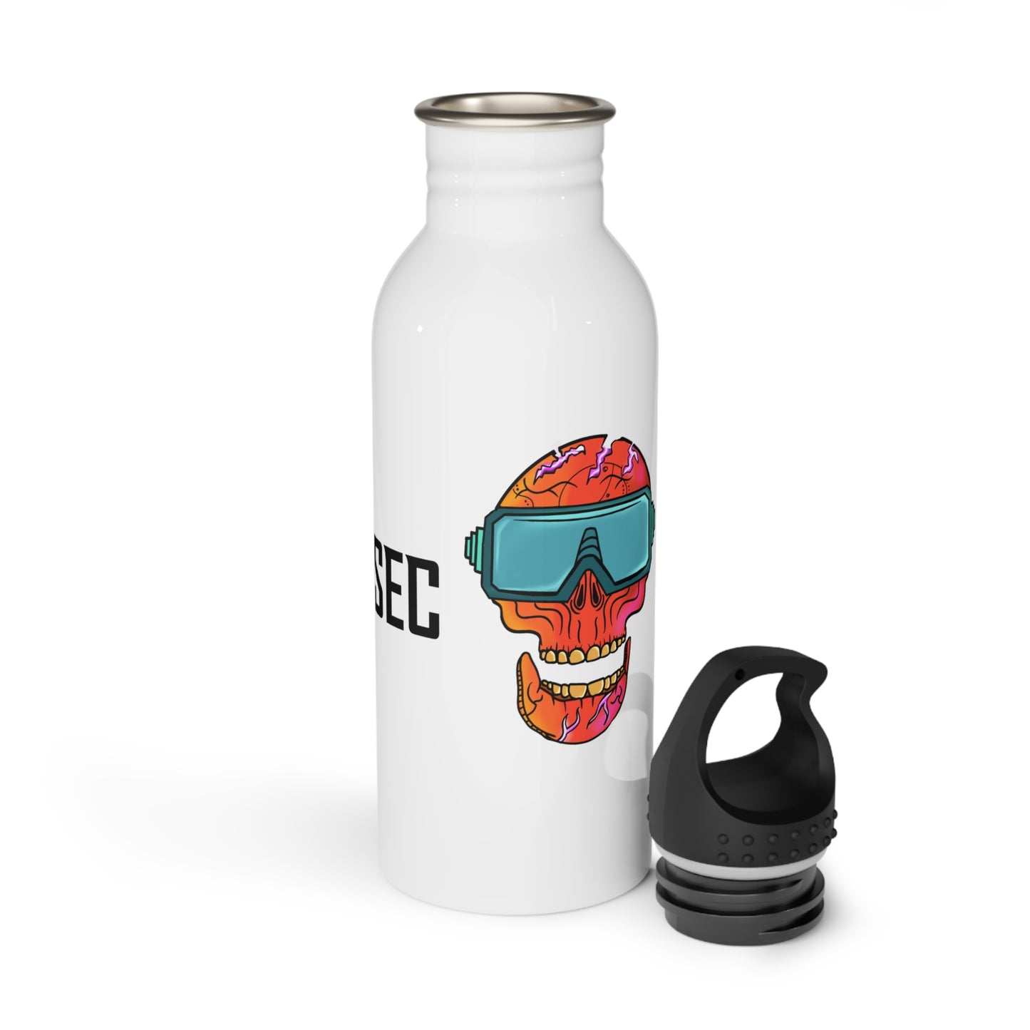Stay Hydrated with AppSec Water Bottle, Colorful Stainless Steel Flask for Hydration, Gift for Gamers, Travel, Festivals, Outdoor Adventures