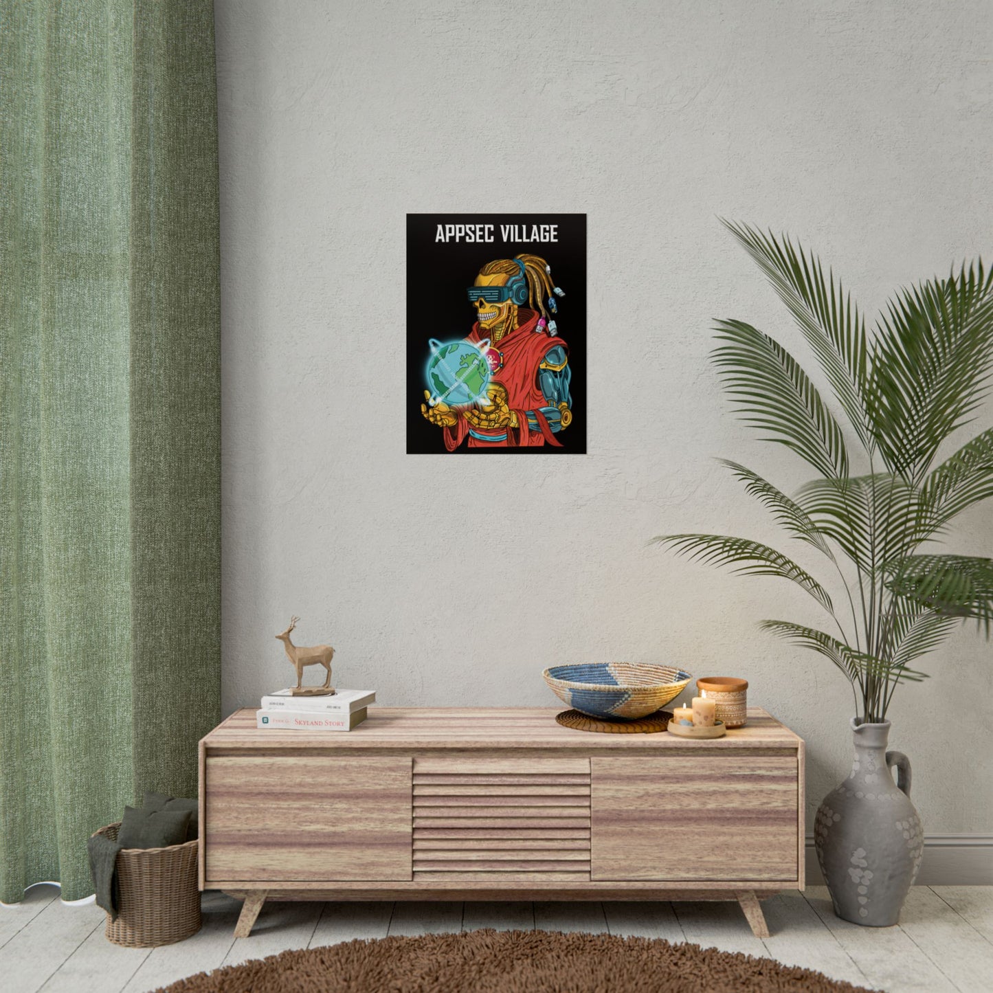 AppSec Village @ DEF CON 33 Art Poster