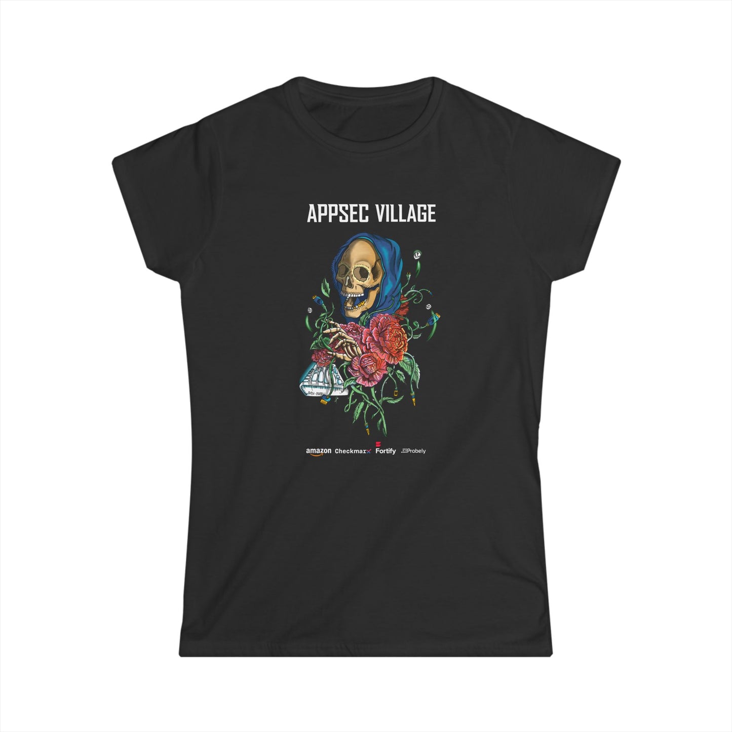 AppSec Village @ DEF CON 30 Women's Graphic Tee