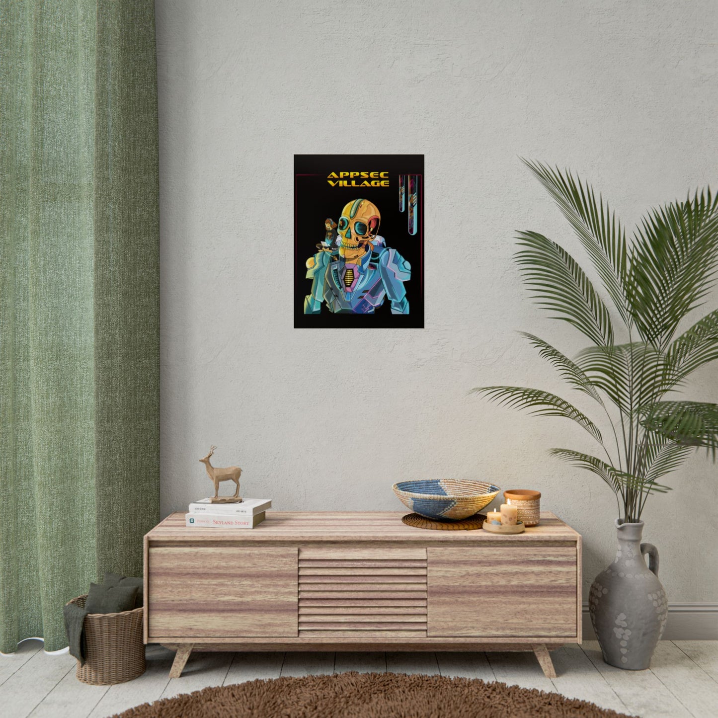 AppSec Village @ DEF CON 32 Art Poster
