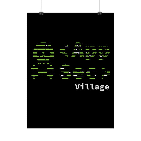 AppSec Village @ DEF CON 27 Art Poster