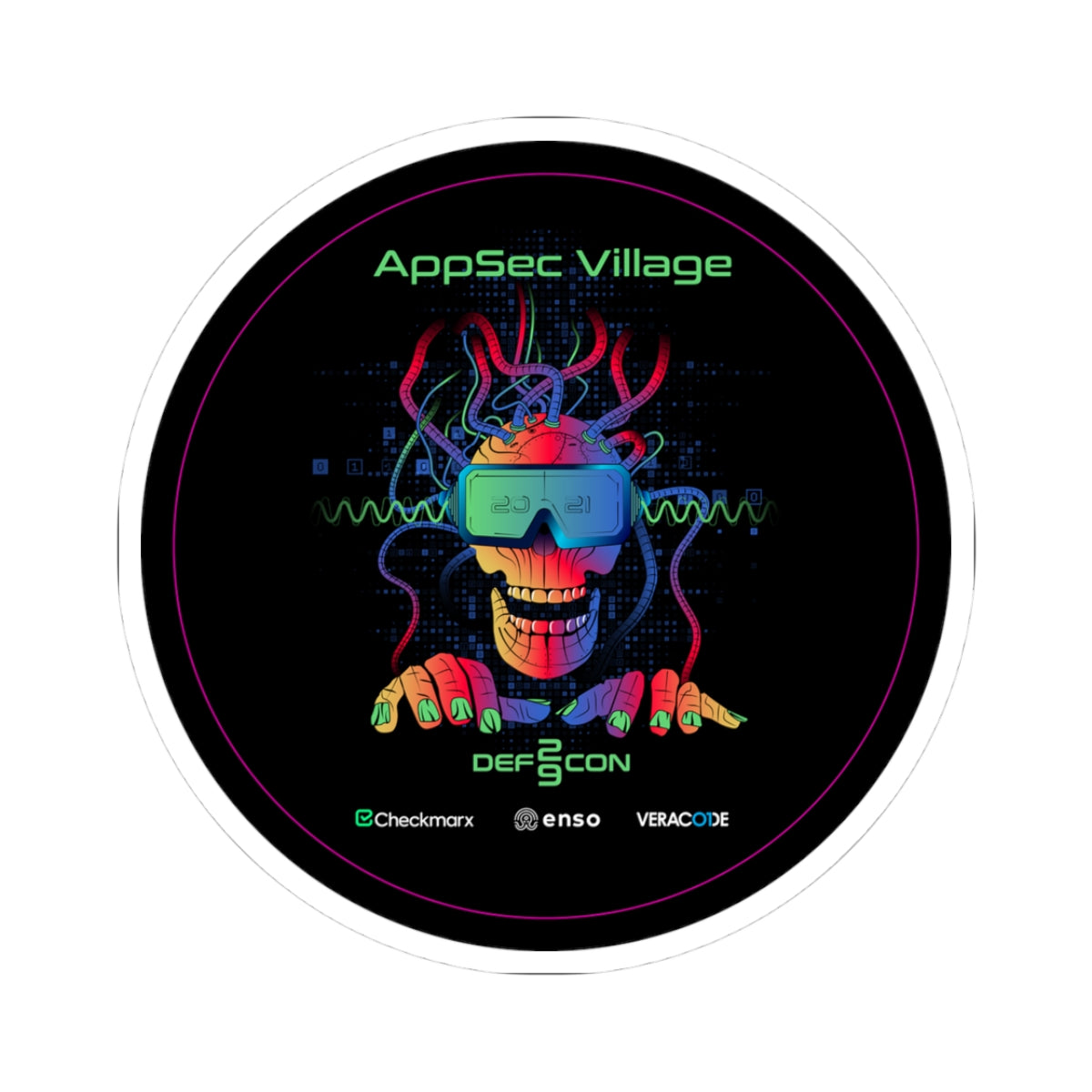 AppSec Village @ DEF CON 29 Sticker