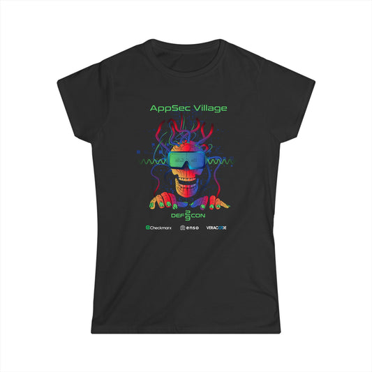 AppSec Village @ DEF CON 29 Women's Graphic Tee