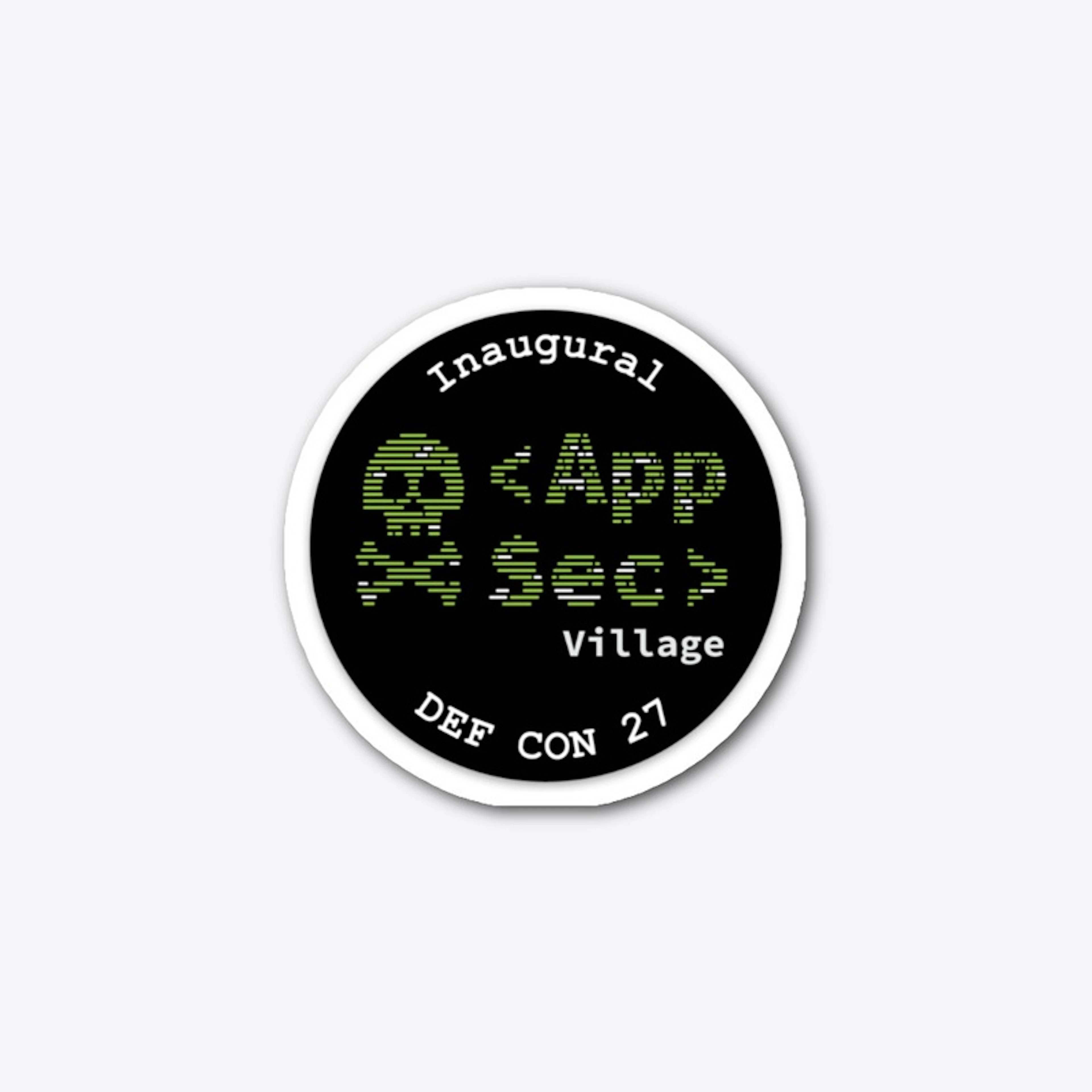 Inaugural AppSec Village Sticker