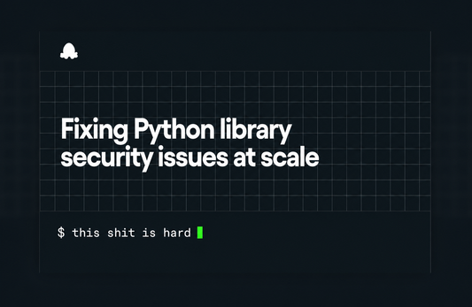 This Shit is Hard: Fixing Python Library Security Issues at Scale
