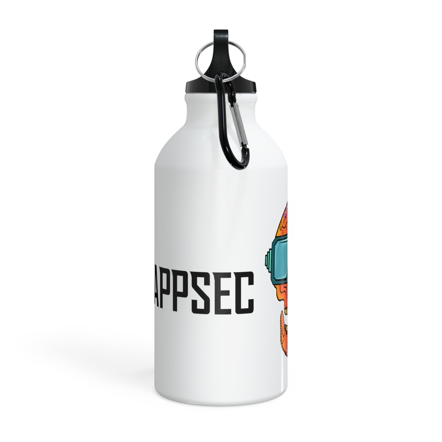 Stay Hydrated with AppSec, Colorful Sport Bottle, Unique Travel Bottle, Cool Gym Accessory