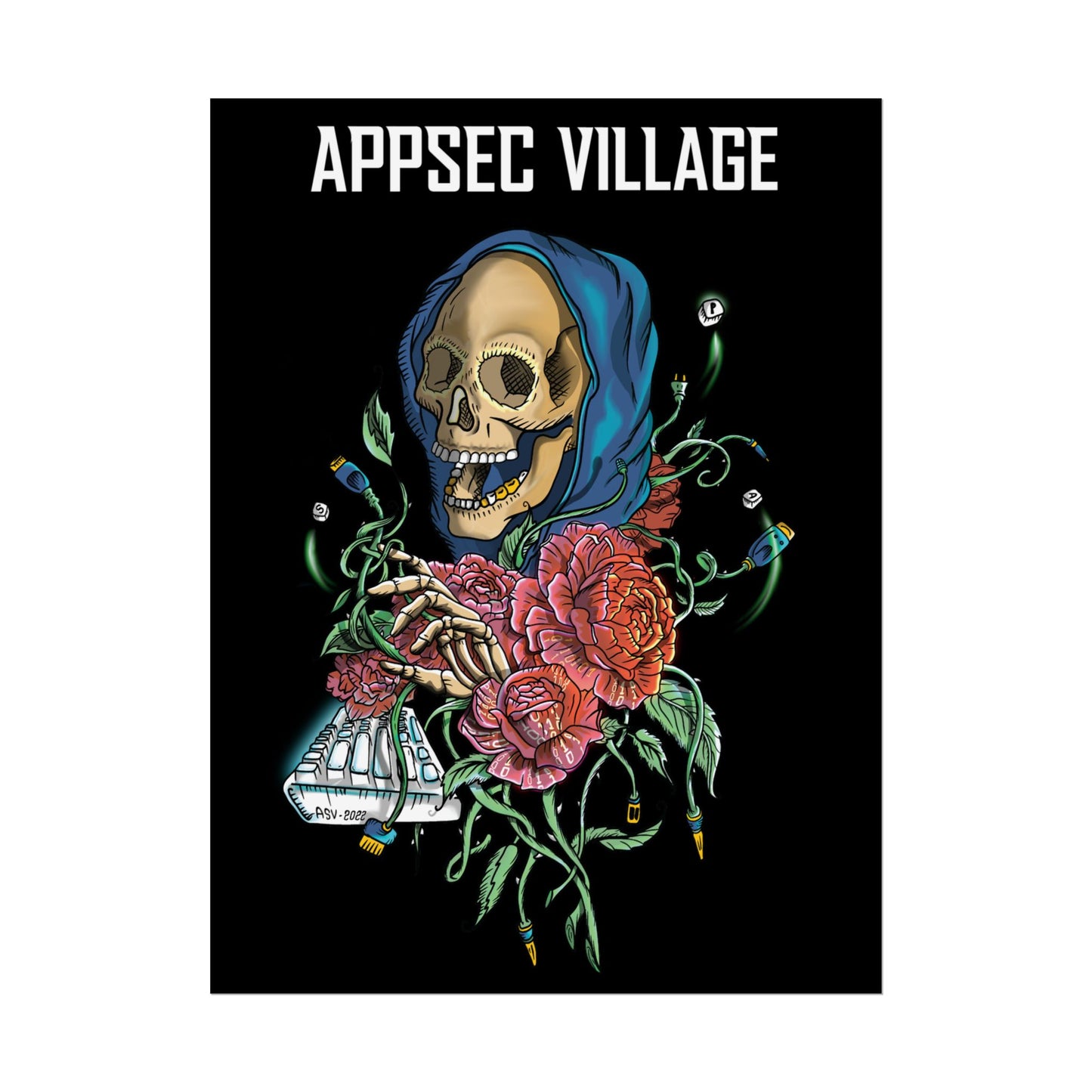 AppSec Village @ DEF CON 30 Art Poster