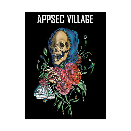 AppSec Village @ DEF CON 30 Art Poster