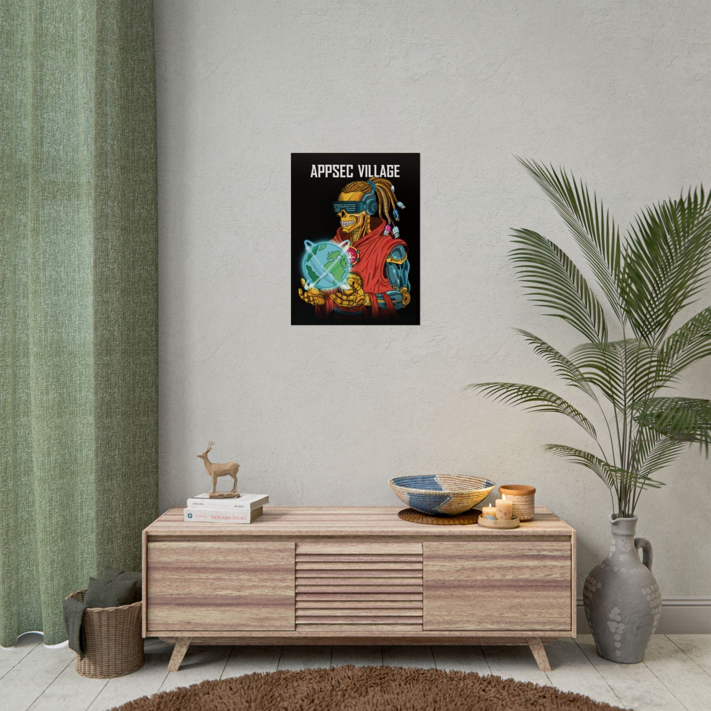 AppSec Village @ DEF CON 33 Art Poster