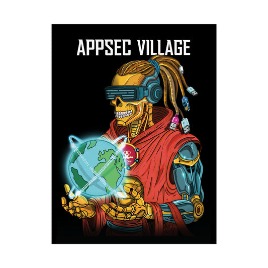 AppSec Village @ DEF CON 33 Art Poster