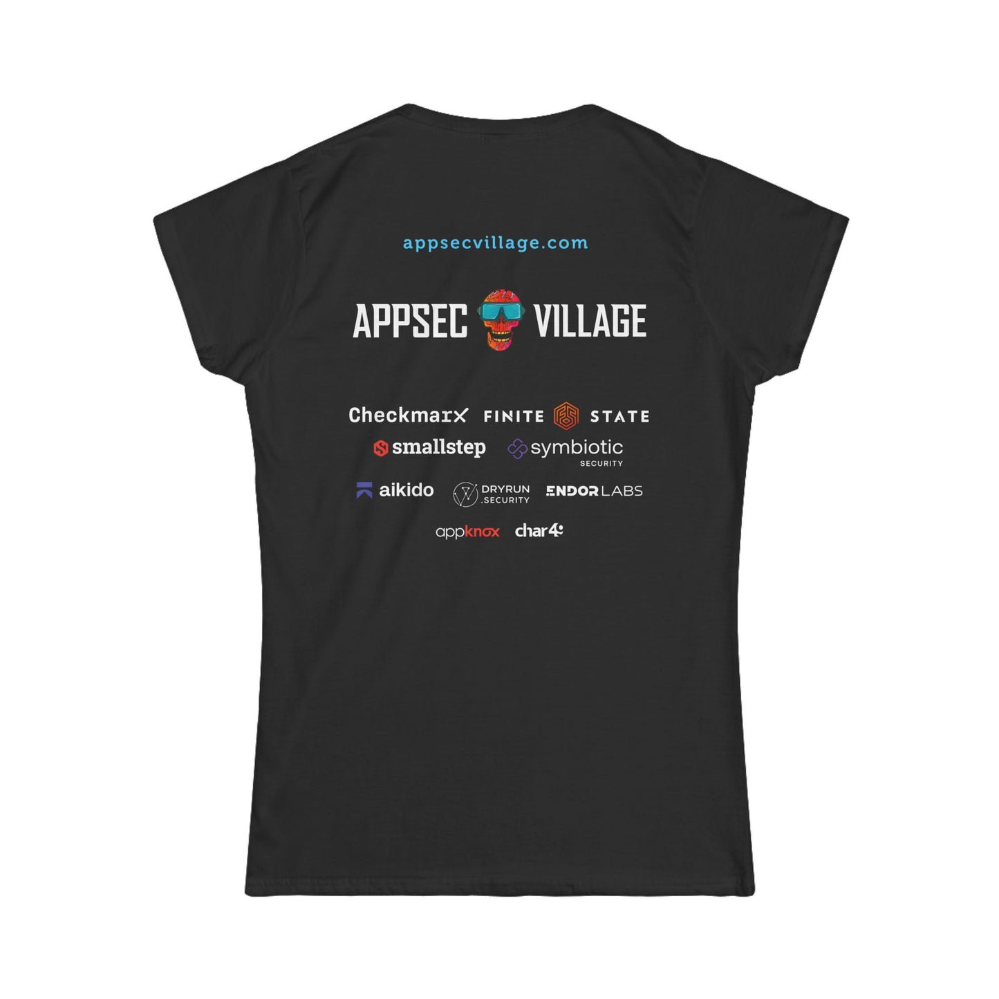 AppSec Village @ DEF CON 33 Women's Graphic Tee