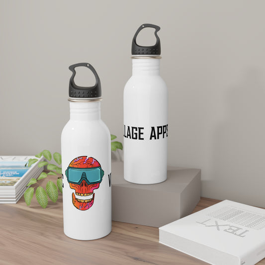 Stay Hydrated with AppSec Water Bottle, Colorful Stainless Steel Flask for Hydration, Gift for Gamers, Travel, Festivals, Outdoor Adventures