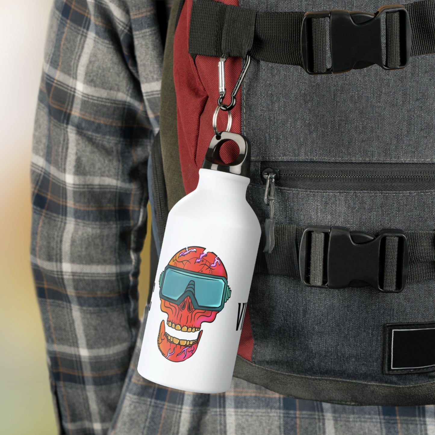 Stay Hydrated with AppSec, Colorful Sport Bottle, Unique Travel Bottle, Cool Gym Accessory