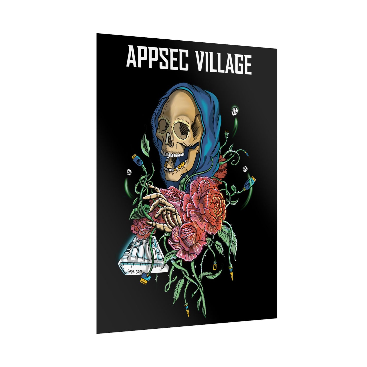 AppSec Village @ DEF CON 30 Art Poster