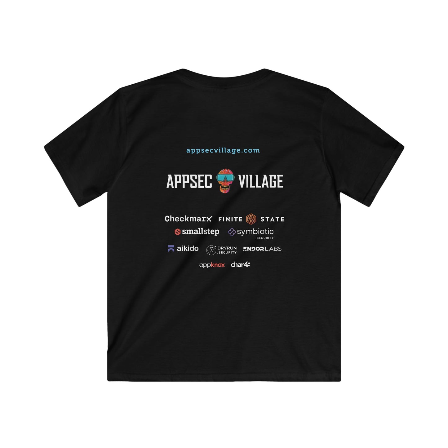 AppSec Village @ DEF CON 33 Kids Softstyle Tee
