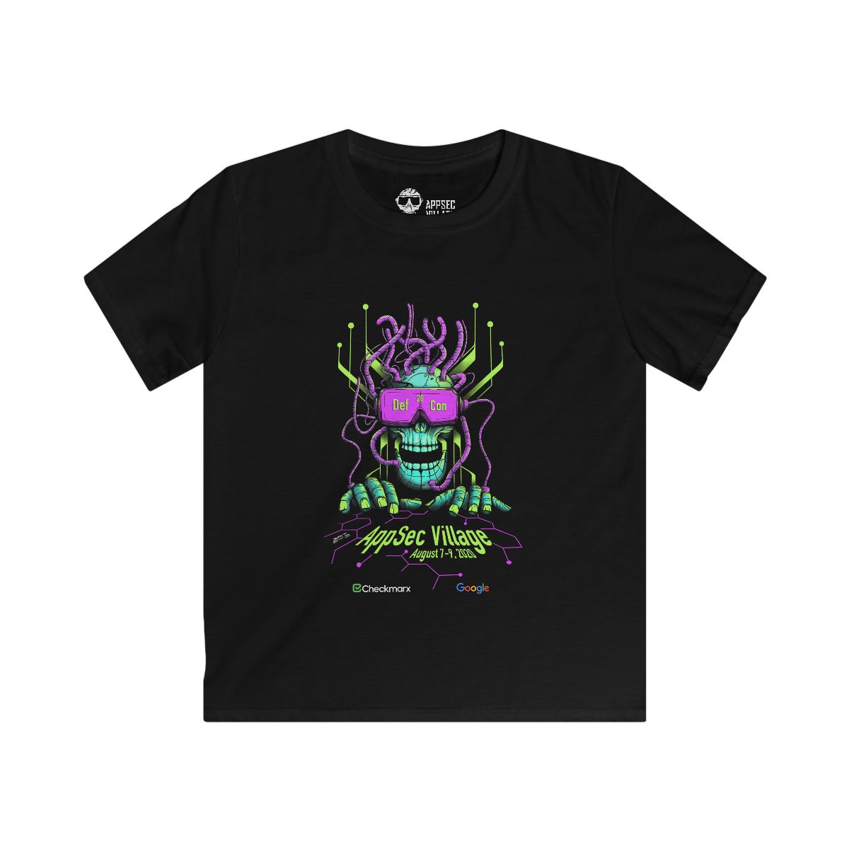 AppSec Village @ DEF CON 28 Kids Softstyle Tee