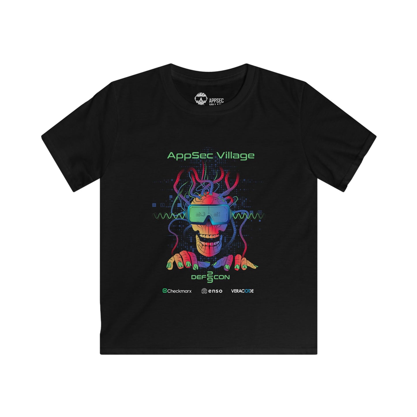 AppSec Village @ DEF CON 29 Kids Softstyle Tee