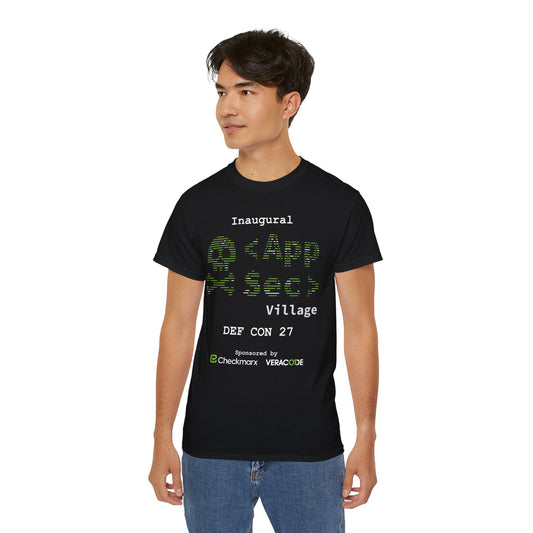 Inaugural AppSec Village @ DEF CON 27 Graphic tee