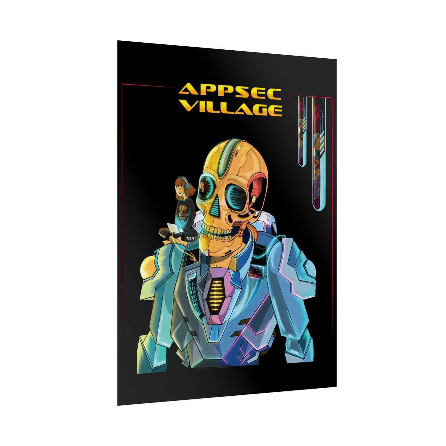 AppSec Village @ DEF CON 32 Art Poster