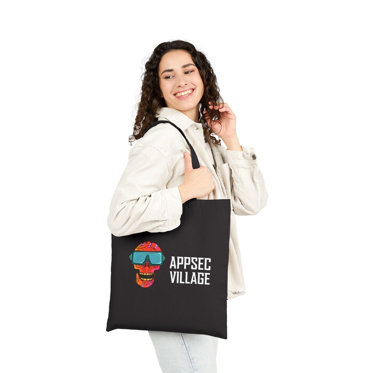 AppSec Village Tote Bag | AppSec Village Design | Eco-Friendly Shopping Bag, Perfect for Gifts, Festivals, Beach Days, and More