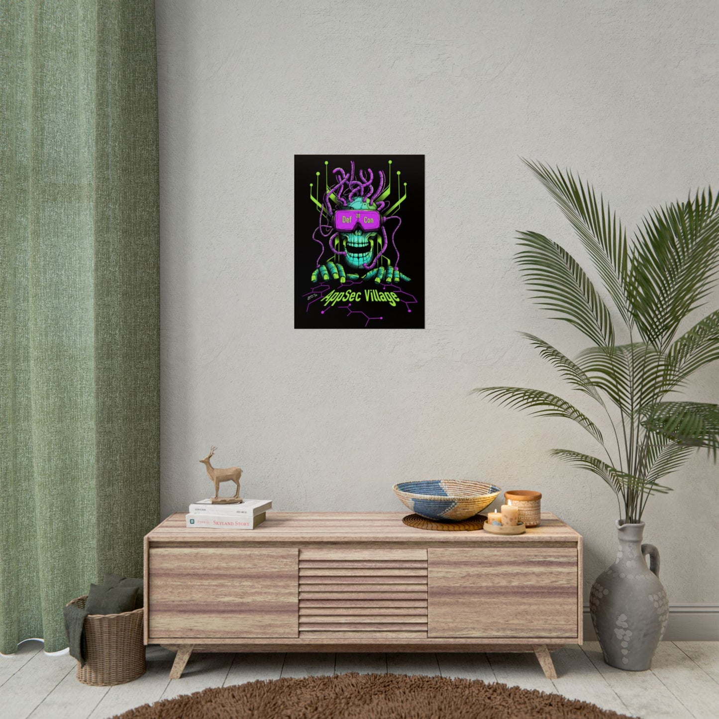 AppSec Village @ DEF CON 28 Art Poster
